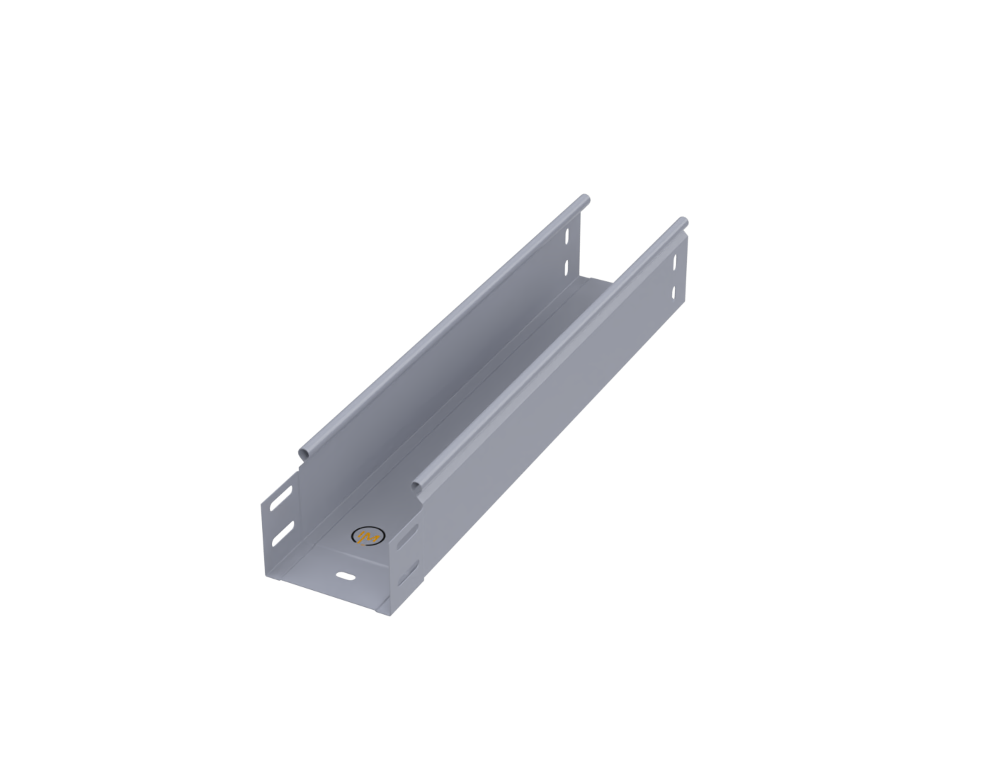 Лоток неперфорированный 100х80х0.8 L3000 цинк