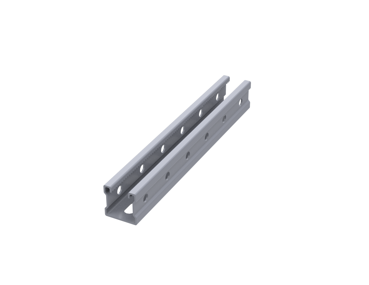 Профиль С образный 41x41x2.5 L2700 с ребром жесткости горячий цинк