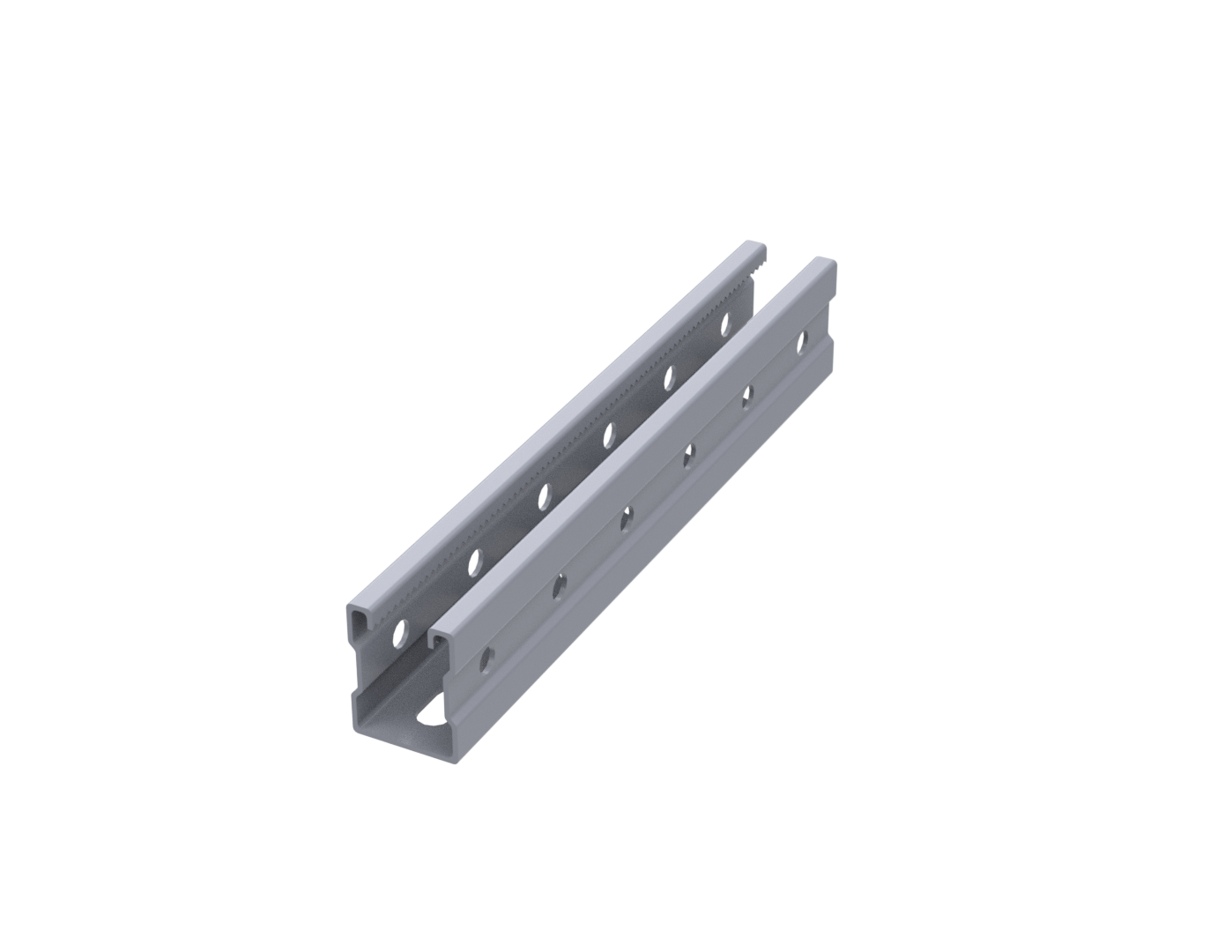 Профиль С образный 41x52x2.5 L3000 с ребром жесткости цинк