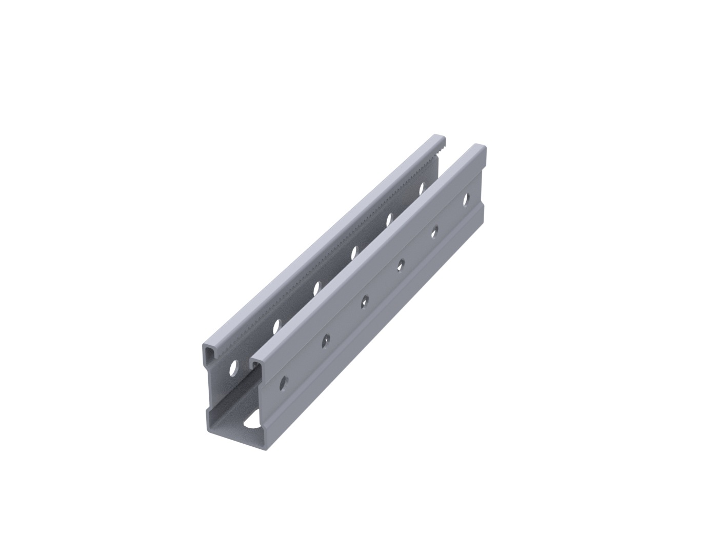 Профиль С образный 41x62x2.5 L3500 с ребром жесткости цинк