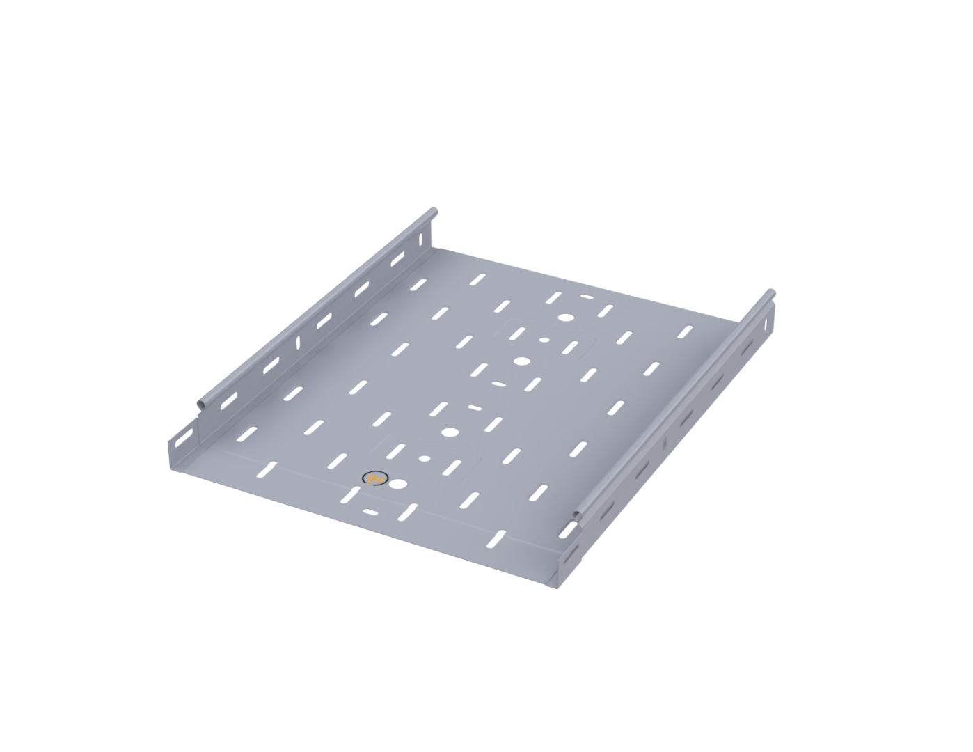 Лоток перфорированный 400х50х1,0 L3000 цинк