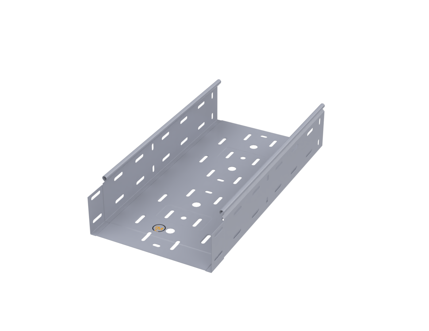 Лоток перфорированный 250х100х1,0 L3000 цинк